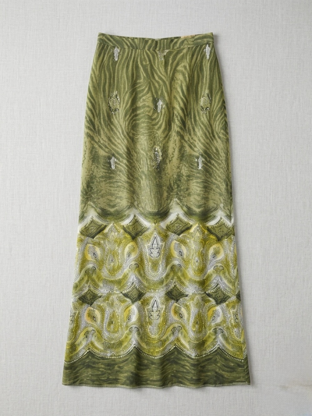 Vintage Louben II Maxi Skirt, 100% Viscose made in Canada